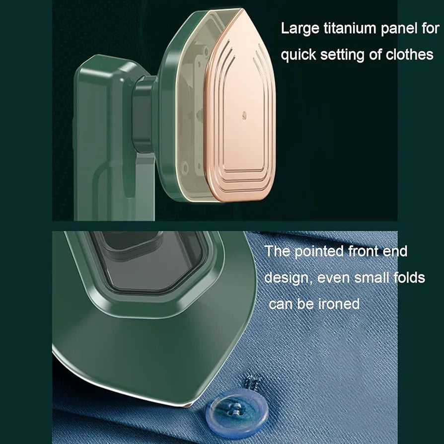 Professional Micro Steam Iron Portable Mini Ironing Machine Handheld Household Steam Iron Mini Steam Handheld Fabric Garment Steamer 60 ml capacity Water Tank
