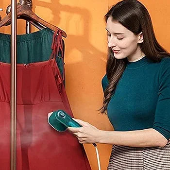 Professional Micro Steam Iron Portable Mini Ironing Machine Handheld Household Steam Iron Mini Steam Handheld Fabric Garment Steamer 60 ml capacity Water Tank