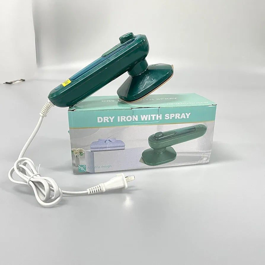 Professional Micro Steam Iron Portable Mini Ironing Machine Handheld Household Steam Iron Mini Steam Handheld Fabric Garment Steamer 60 ml capacity Water Tank