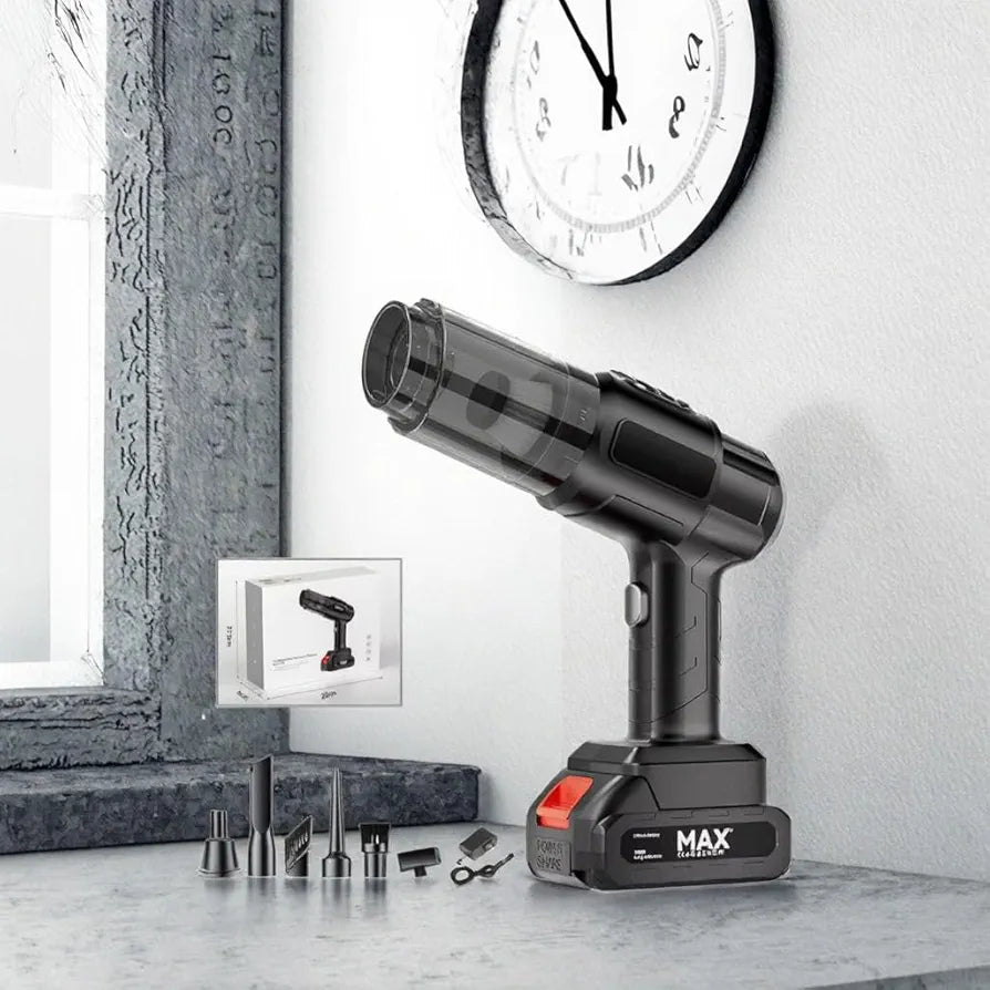 Car Vacuum Cleaner Wireless Handheld Vacuum Cleaner Rechargeable for Wet & Dry Cleaning for Home/Office/Car/Keyboard/Travel/Sofa/Office (4 in 1 vaccum)
